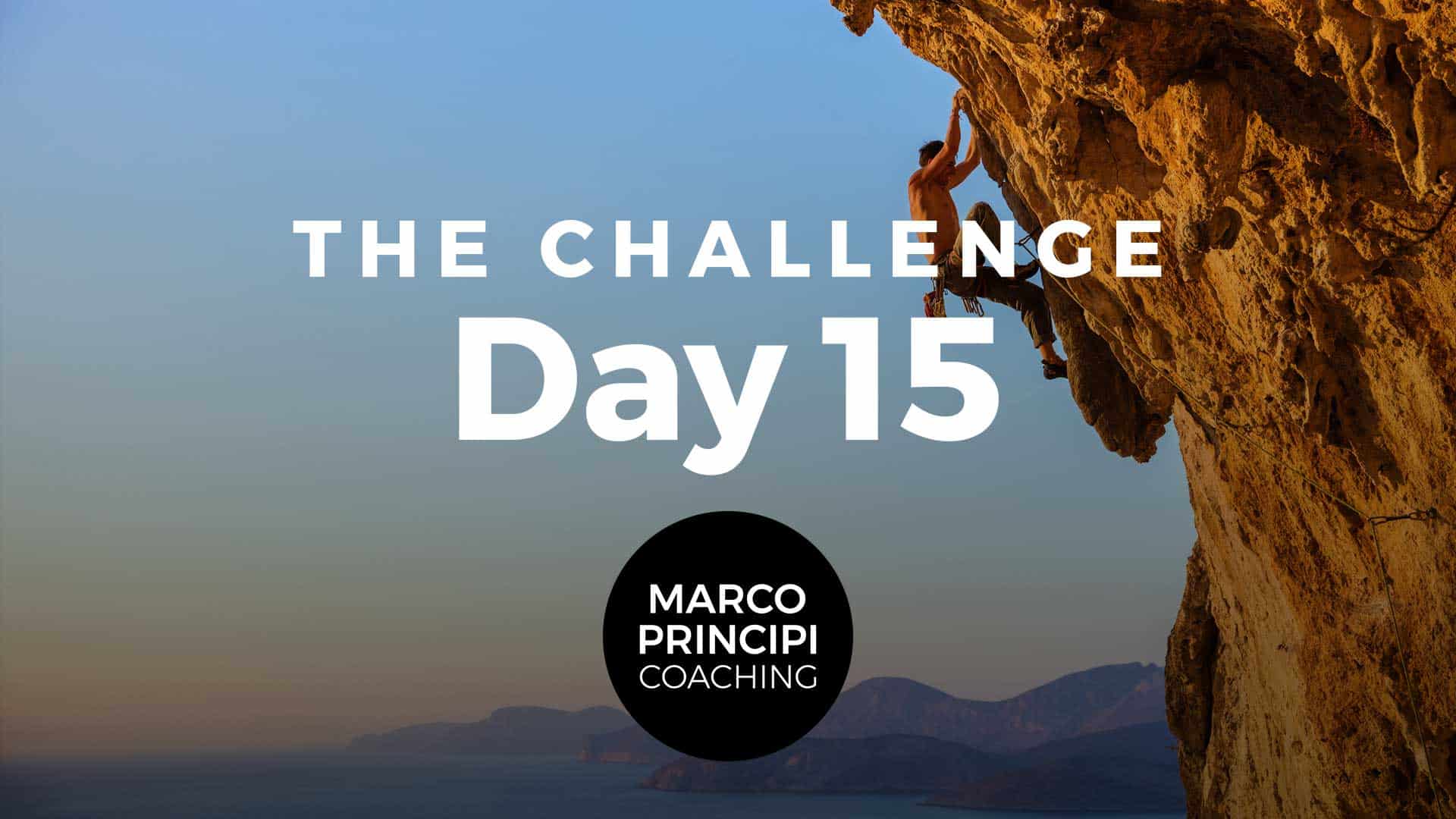 Marco Principi YT Cover The Challenge Day 015