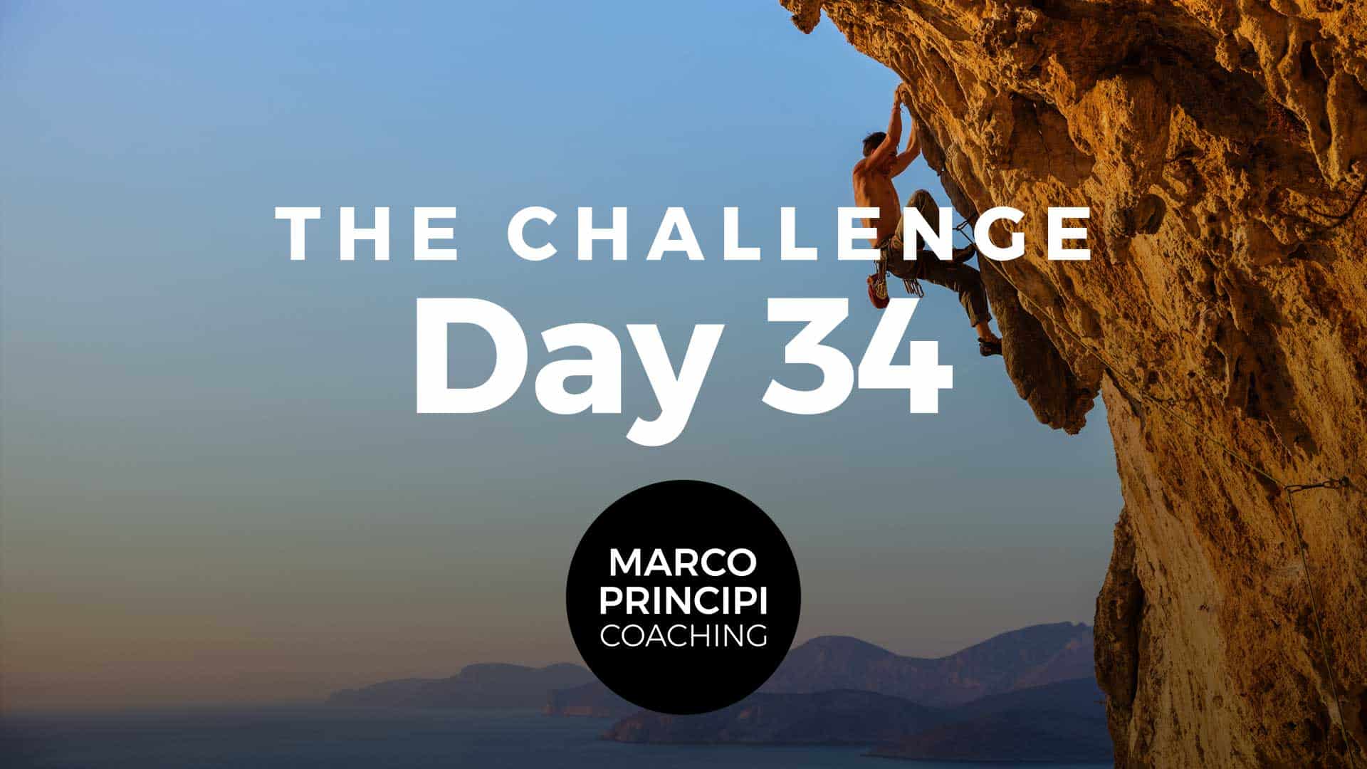 Marco Principi The Challenge Day 34
